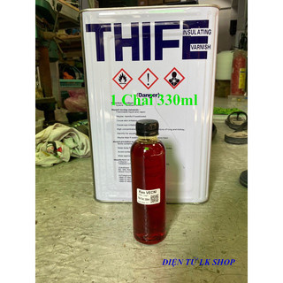 Vecni keo cách điện thife đài loan 1 chai 330ml nâu - điện tử lk shop