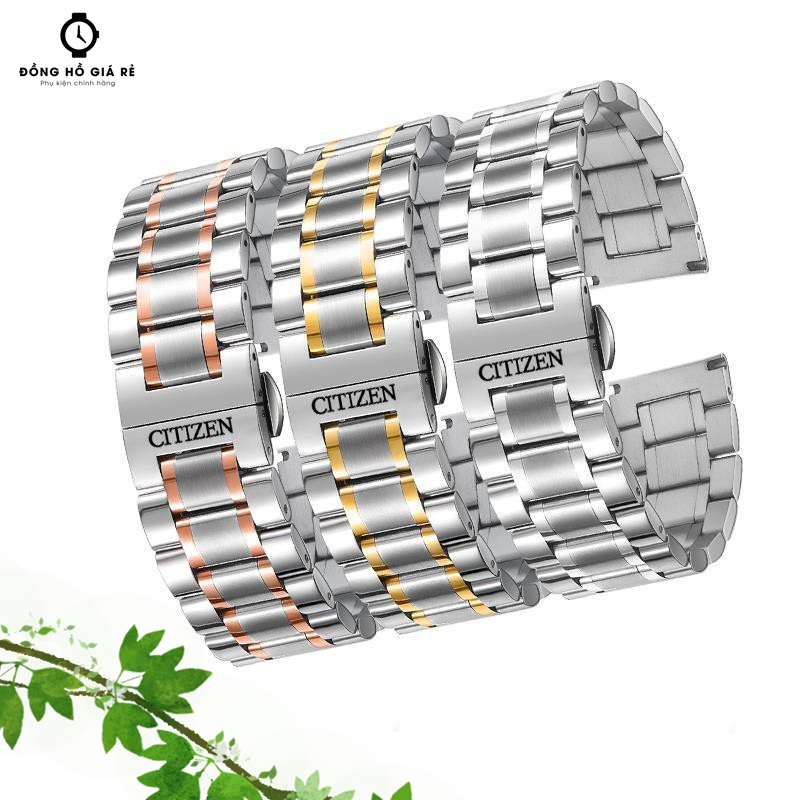 Dây đeo đồng hồ Citizen bằng thép không gỉ Bm8475 20 22mm Z179 [5lg]