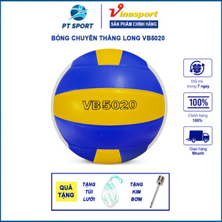 Bóng Chuyền Thăng Long VB5020 Da PVC Chính Hãng Giá Rẻ Giành Cho Tập Luyện [tặng túi lưới + kim]