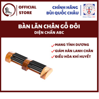Bàn lăn chân gỗ đôi dụng cụ diện chẩn bùi quốc châu chính hãng