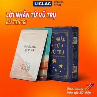 Bộ bài LỜI NHẮN TỪ VŨ TRỤ GỒM 36 lá, Bài Tiên Tri với những lời khuyên hữu ích trước khi đưa ra quyết định