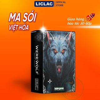 Bài Ma Sói Việt Hóa Cơ Bản + Mở Rộng 27 Lá, 55 Lá,70 Lá giấy dày, Werewolf Ultimate Deluxe Edition