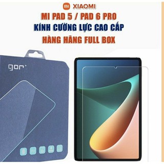 Kính cường lực cao cấp gor 9h cho xiaomi mipad 6/ 6 pro 2023- hàng chính hãng