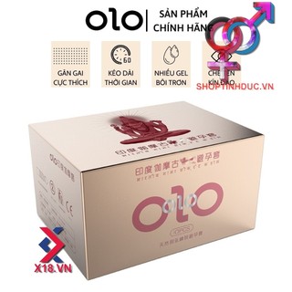 Bao cao su olo hồng - gân - gai - kéo dài thời gian