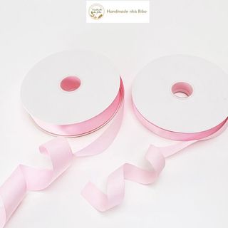 Ruy băng gân tone hồng (cuộn 1m)