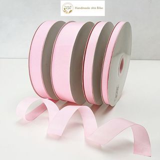 Ruy băng gân tone hồng (cuộn 1m)