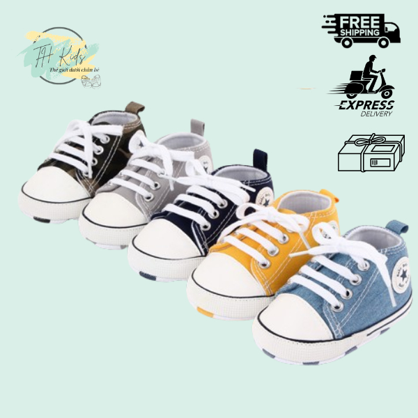 Giày Cho Bé Tập Đi THKids Đế Mềm Nhẹ Êm Chân 88103