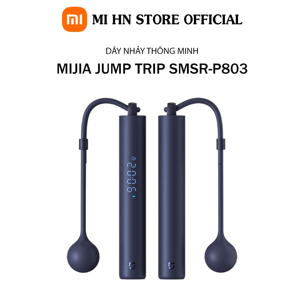 Dây nhảy thông minh Xiaomi Mijia Jump Trip XMSR-P803 màn hình hiển thị nhịp, kết nối app, dây dài, thu gọn linh hoạt