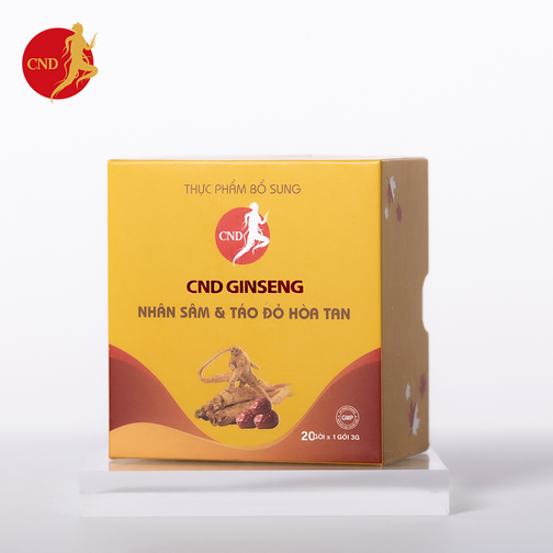 SP Thực phẩm bổ sung CND Ginseng nhân sâm & táo đỏ hòa tan
