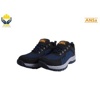 Giày bảo hộ lao động nam ANSa  cao cấp, trẻ trung năng động siêu bền bỉ, siêu nhẹ. Cam kết hàng chuẩn.