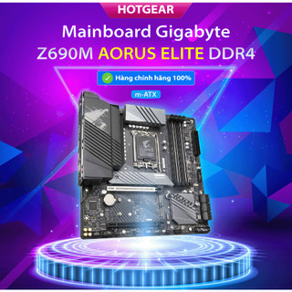 Bo mạch chủ mainboard gigabyte z690m aorus elite ddr4 - chính hãng bảo hành 36 tháng