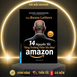 Sách - 14 nguyên tắc tăng trưởng thần tốc như amazon - first news