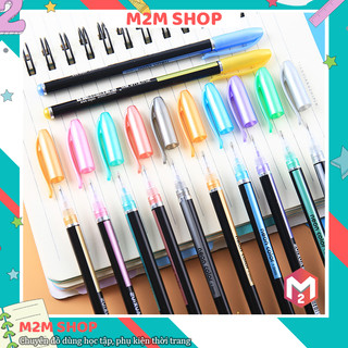 Bút nhũ màu 12 cây loại đẹp, bút ánh kim