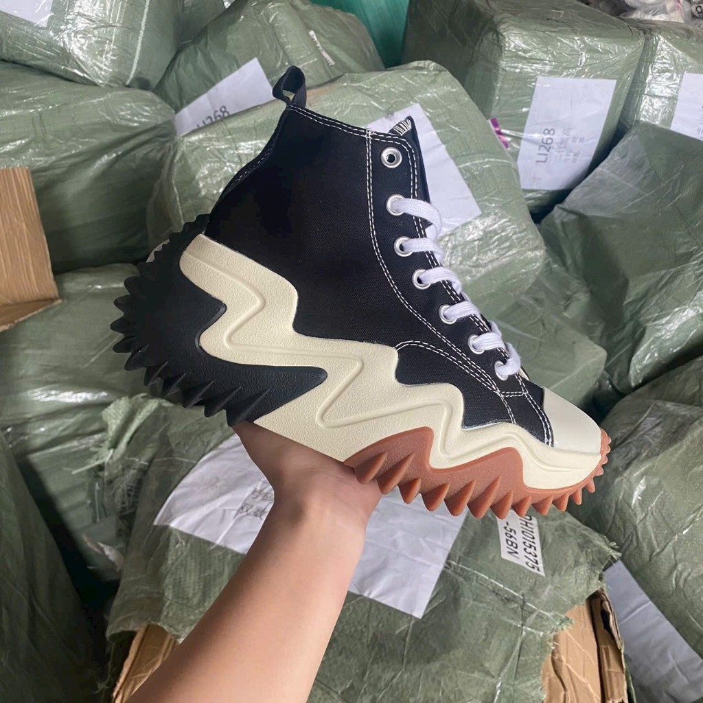 Giày Thể Thao CCVV RUN STAR MOTION hack dáng đen ĐỘN ĐẾ MẪU MỚI BẢN CAO CẤP ẢNH THẬT SHOP TỰ CHỤ