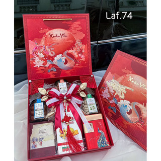 Set quà tết hộp cứng Laf 74