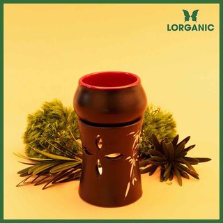 Đèn nến đốt tinh dầu Lorganic DX0005 hình trụ màu (đủ màu)
