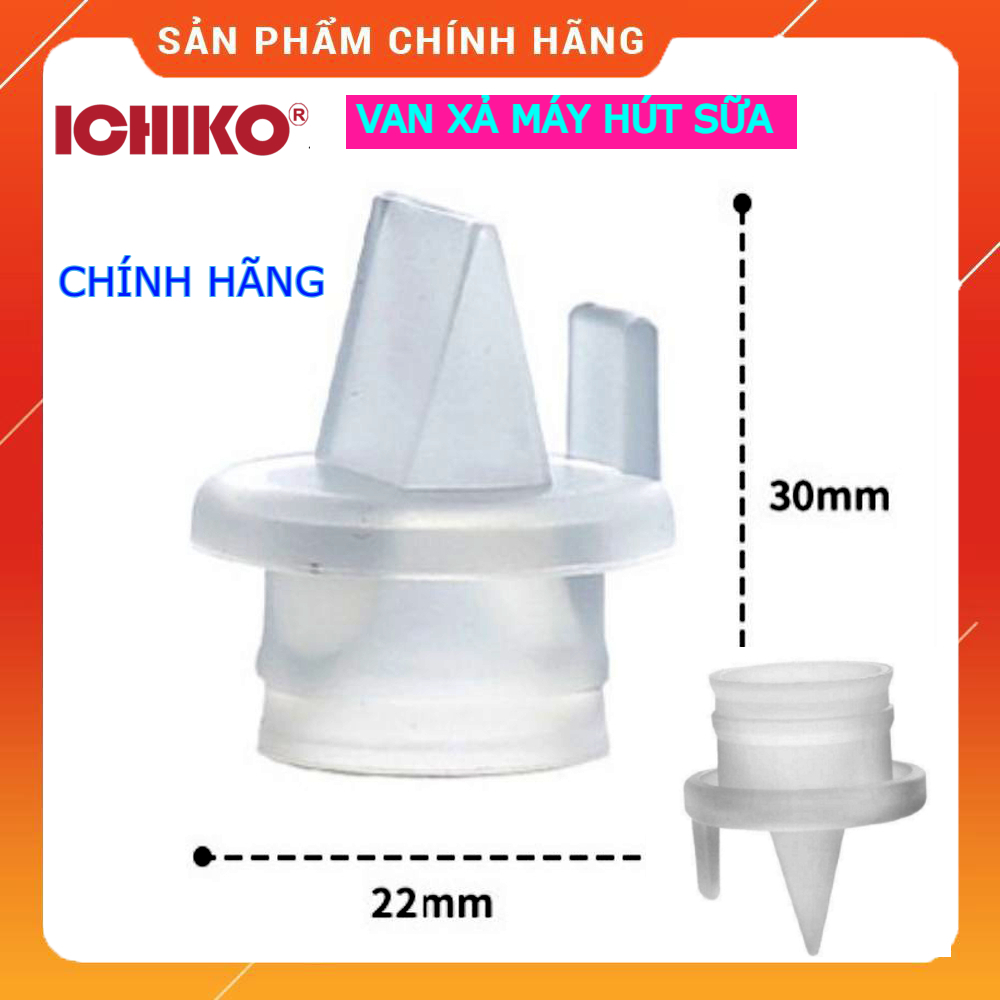 Van chân không máy hút sữa ICHIKO chính hãng - Van xả, van 1 chiều, van mỏ vịt, van chống trào - Phụ