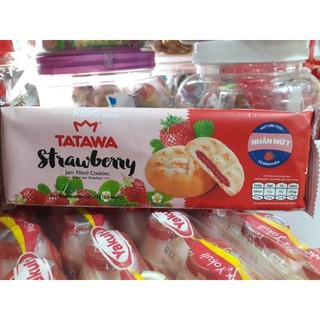 Bánh quy mềm tatawa nhân mứt dâu tươi 72g