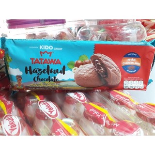 Bánh quy giòn tatawa nhân choco lava hạt phỉ 72g