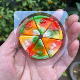 Kẹo dẻo piza 6 miếng gummy candy ~ lẻ gói 15gr