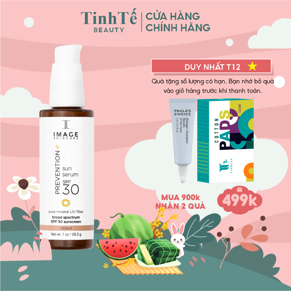 Serum chống nắng hỗ trợ che khuyết điểm, làm đều màu da image prevetion sun serum spf30 tinted 7g/28.3g