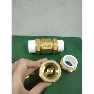 Van 1 chiều lò xo 2 đầu rắc co DN25, DN32