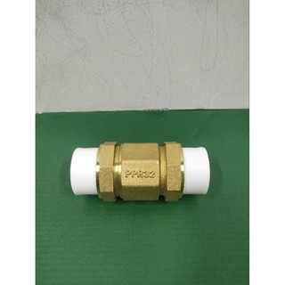 Van 1 chiều lò xo 2 đầu rắc co DN25, DN32