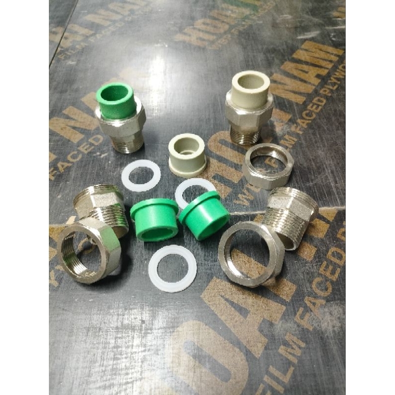 Rắc ren ngoài 32 ra ống nhiệt 25 , Ren máy bơm 32/25, Rắc co nước nóng, Rắc co nhiệt 32/25