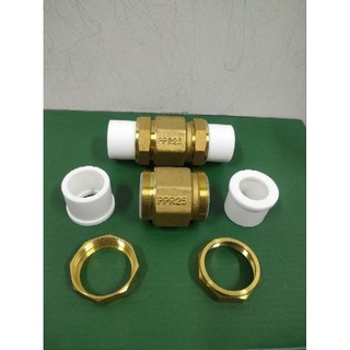 Van 1 chiều lò xo 2 đầu rắc co DN25, DN32