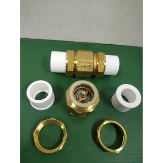Van 1 chiều lò xo 2 đầu rắc co DN25, DN32