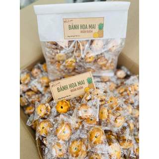Túi 500g bánh hoa mai nhân thơm Thái Lan- bánh bông mai Thái NK