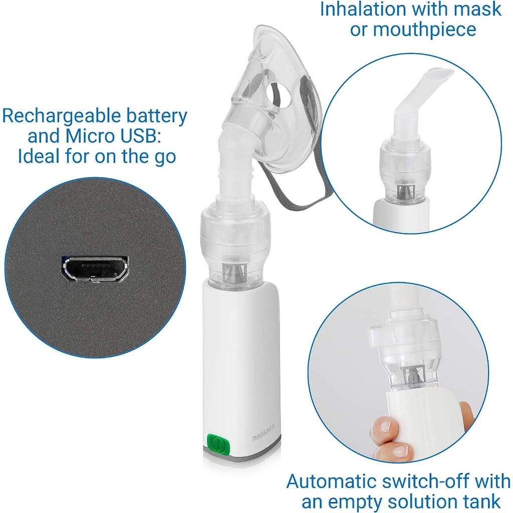 Máy xông mũi họng Medisana IN535