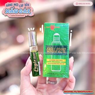 Dầu gió xanh con ó eagle brand 8ml - dạng lăn