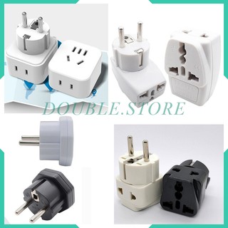 Phích cắm chuyển đổi 3 chân chéo sang 2 chân tròn chuẩn vn