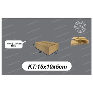 15x10x5 cm thùng carton đóng hàng