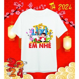 Áo thun tết 2024 áo tết gia đình