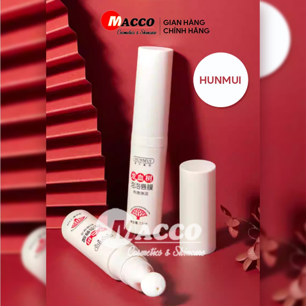 Mặt Nạ Môi Sủi Bọt HUNMUI / LDA Tẩy Tế Bào Chết, Làm Hồng Môi, Giảm Thâm, Cho Đôi Môi Mềm Mại