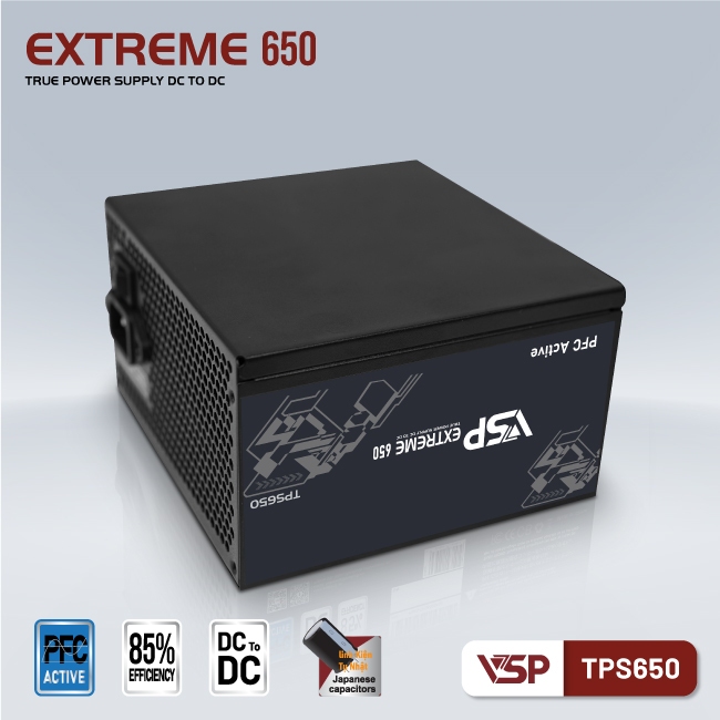 Bộ Nguồn VSP Extreme TPS650 - 650W - DC TO DC