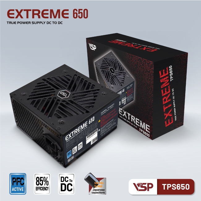 Bộ Nguồn VSP Extreme TPS650 - 650W - DC TO DC