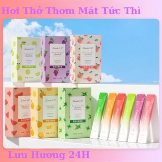 Nước súc miệng vị trái cây thơm mát, gói súc miệng ngăn ngừa vi khuẩn gây mùi ngừa sâu răng và thơm mát ngày dài