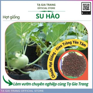 Hạt giống su hào xanh - Shop hạt giống Tạ Gia Trang