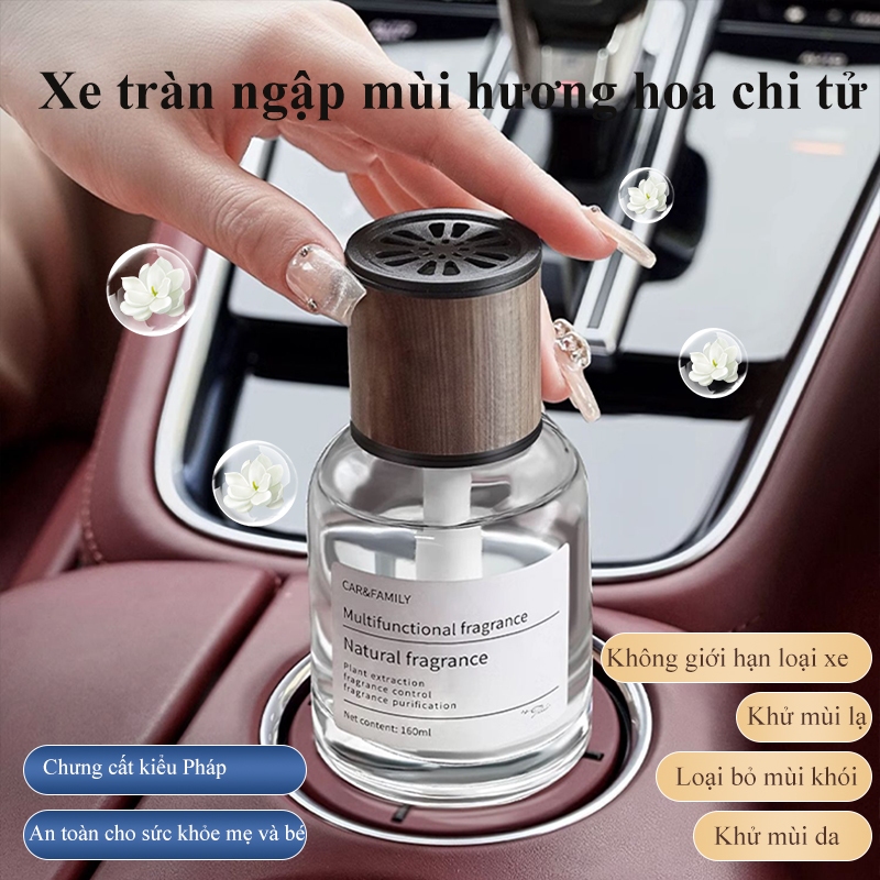 Nước hoa ô tô YIPAUTO Dầu thơm khử mùi ô tô Dầu thơm xông phòng Nước hoa ô tô cao cấp Nước hoa khuyếch tán khử mùi ô tô