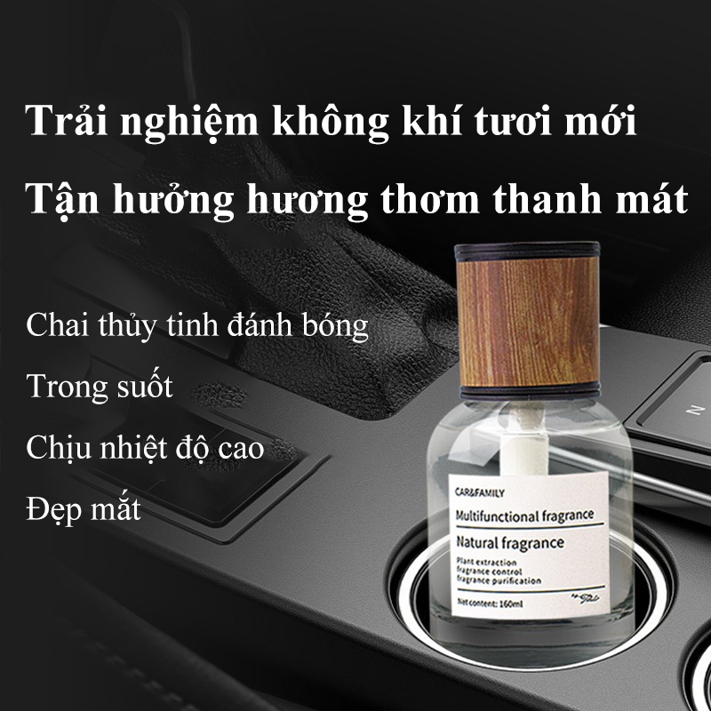 Nước hoa ô tô YIPAUTO Dầu thơm khử mùi ô tô Dầu thơm xông phòng Nước hoa ô tô cao cấp Nước hoa khuyếch tán khử mùi ô tô