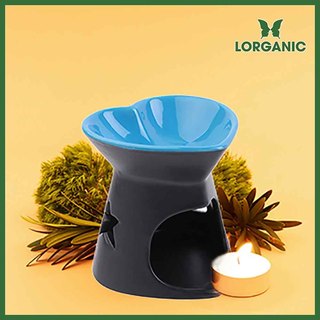 Đèn nến đốt tinh dầu Lorganic DX0007 hình trái tim