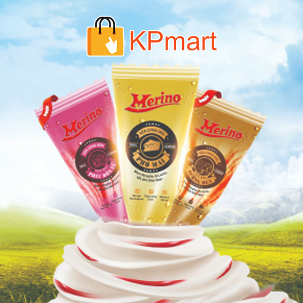 COMBO 10 bịch sữa chua dẻo phô mai Merino 50gr