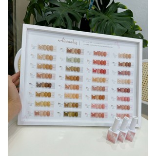 Sét sơn thạch 32 màu Aivennhuy con bướm tặng kèm bảng màu