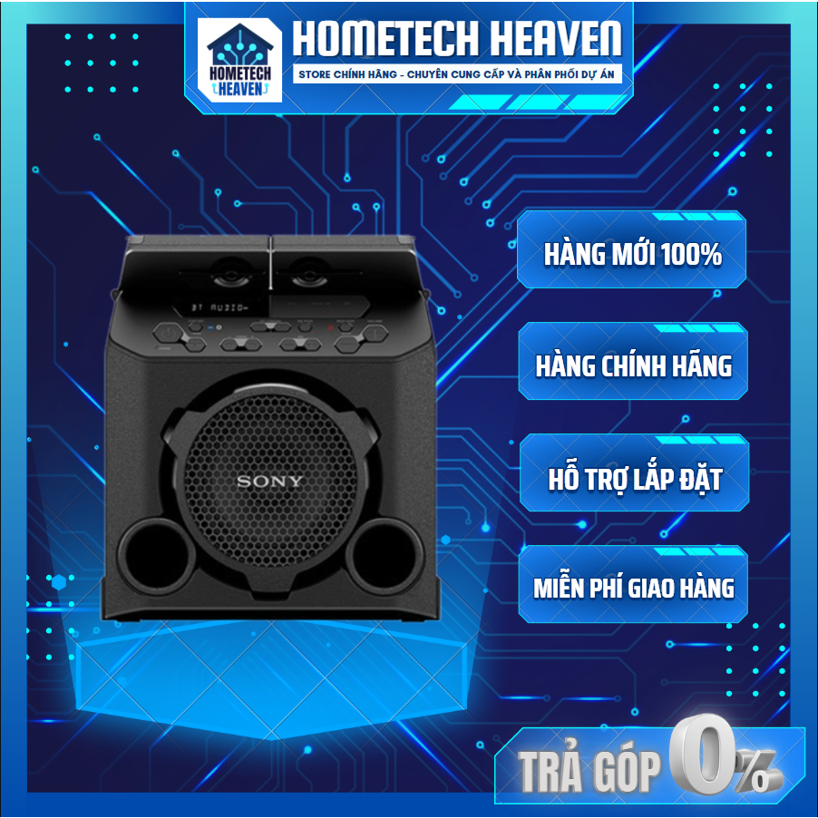 Dàn âm thanh - Loa hifi SONY GTK-PG10//C SP6 - Hàng Chính Hãng
