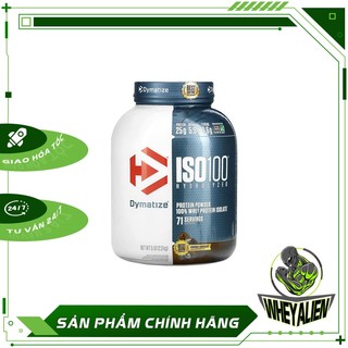 [Sale] Sữa Whey Hydrolyzed Tăng Cơ Bắp iso100 Dymatize Iso 100 5lbs (76 lần dùng )