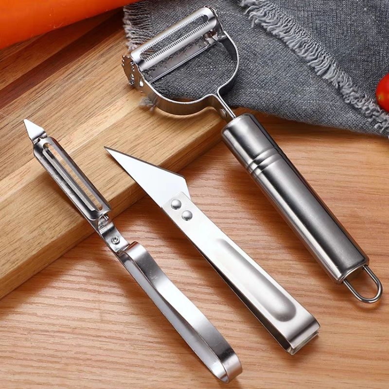 Dụng cụ nạo rau củ, 3in1 dụng cụ nạo rau củ quả nhà bếp