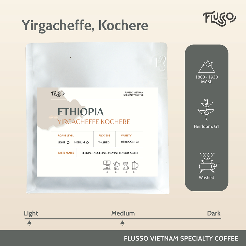 Cà phê Specialty Ethiopia G1